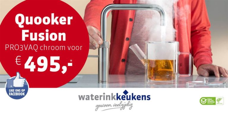 Quooker Fusion Actie Waterink Keukens